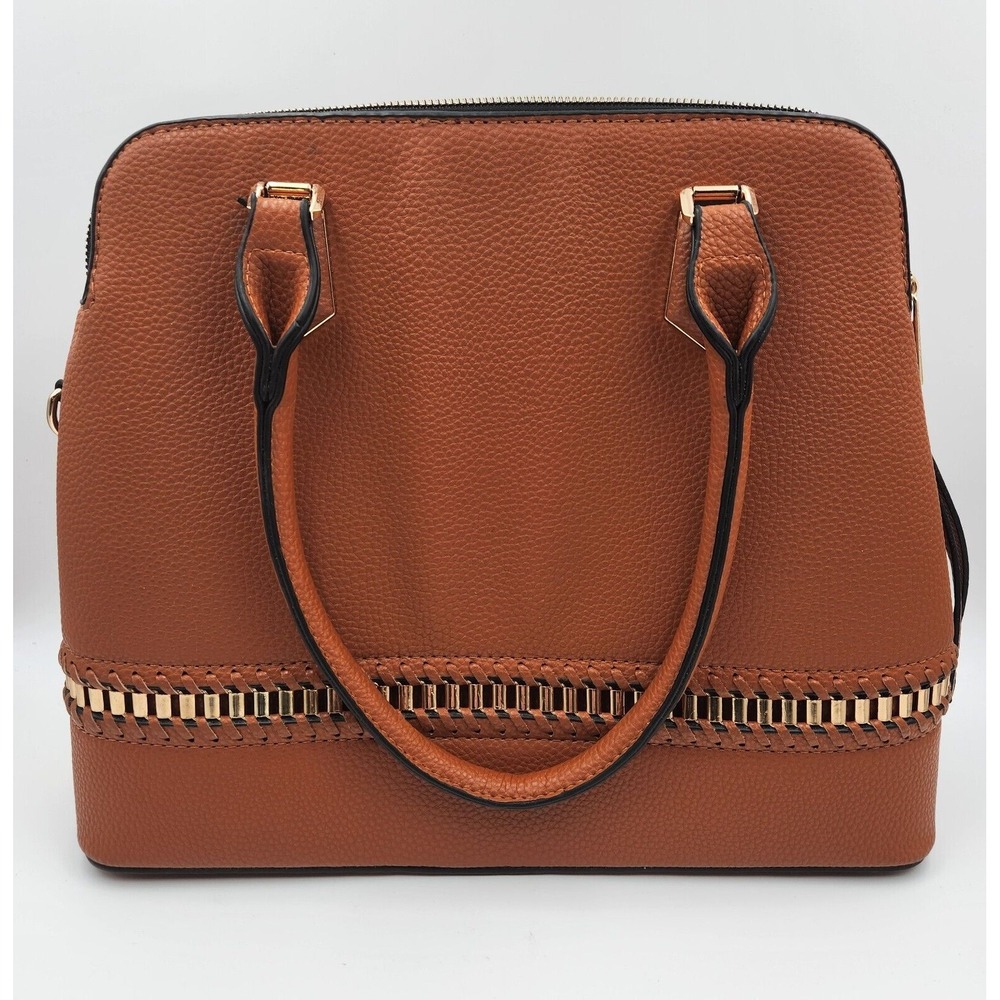Jessica Simpson Womens Faux Leather Purse Handbag‎ Large Boho